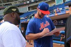 Wounded Warriors Meet NY Mets Star