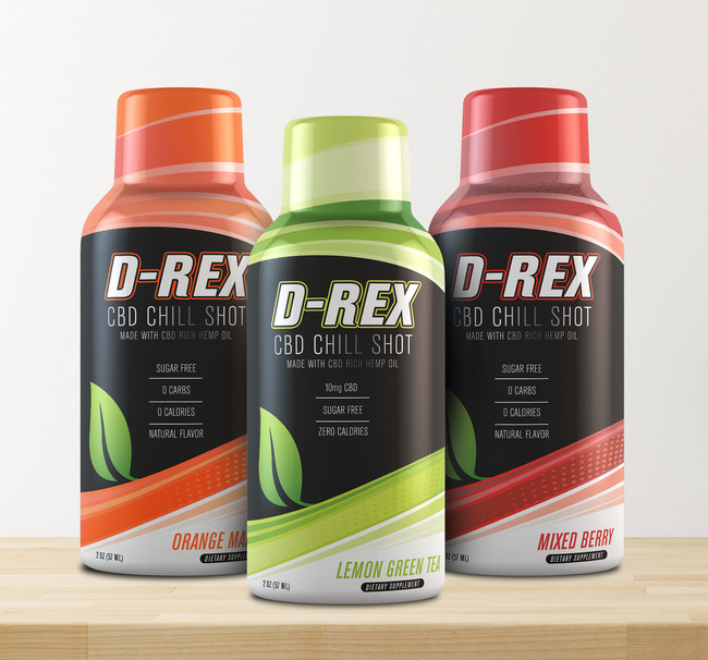 D-REX CBD Chill Shots
