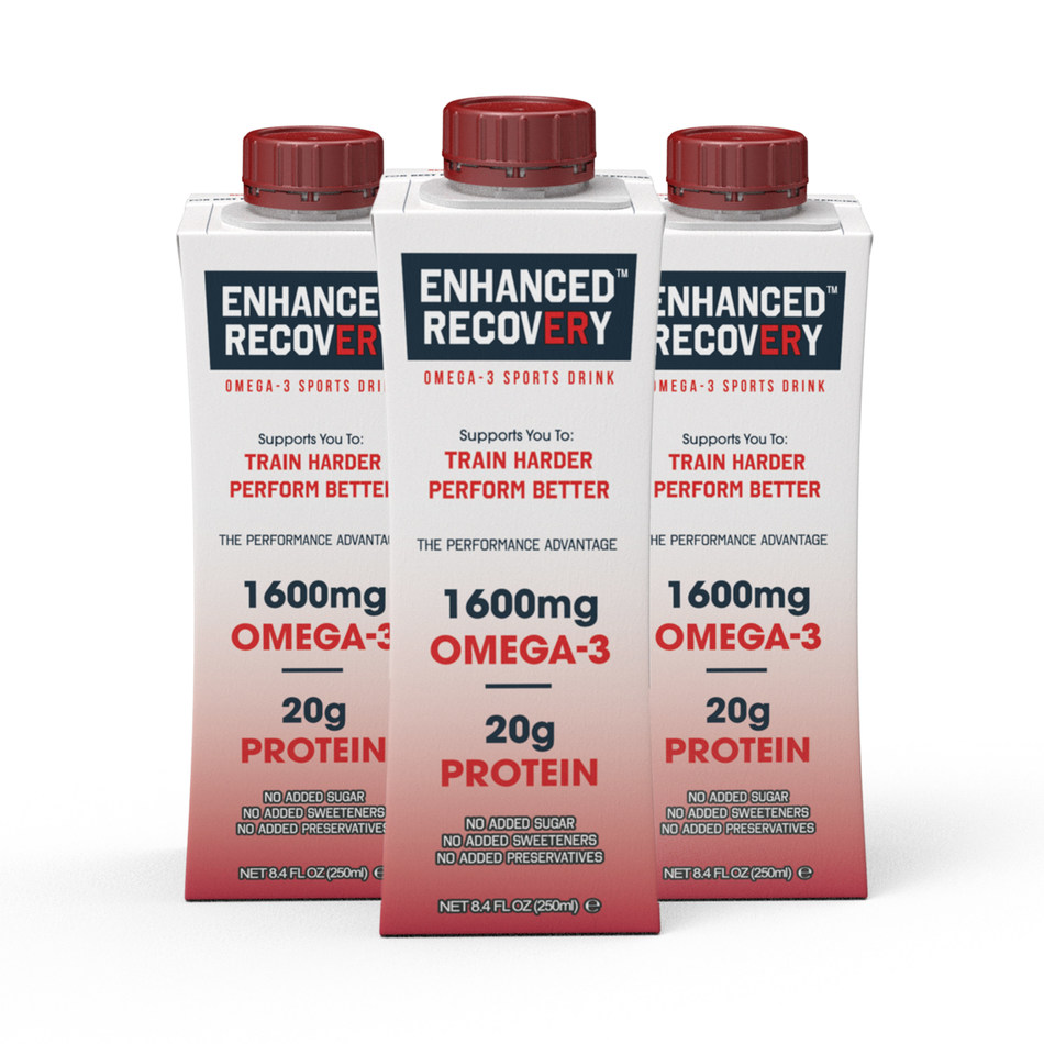 ENHANCED RECOVERY Omega-3 Sports Drink Establishes Scientific