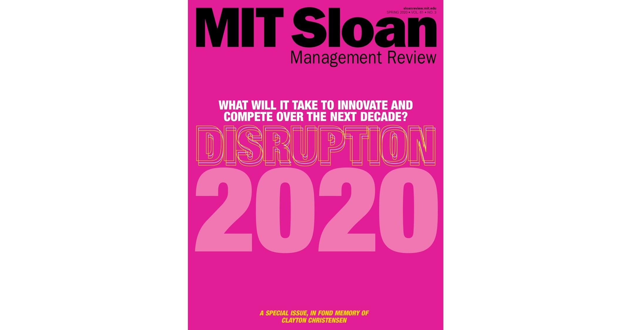 Prominent Thought Leaders And Experts Explore Disruption From Its