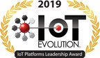 Blue Ridge Networks Receives 2019 IoT Platforms Leadership Award from IoT Evolution