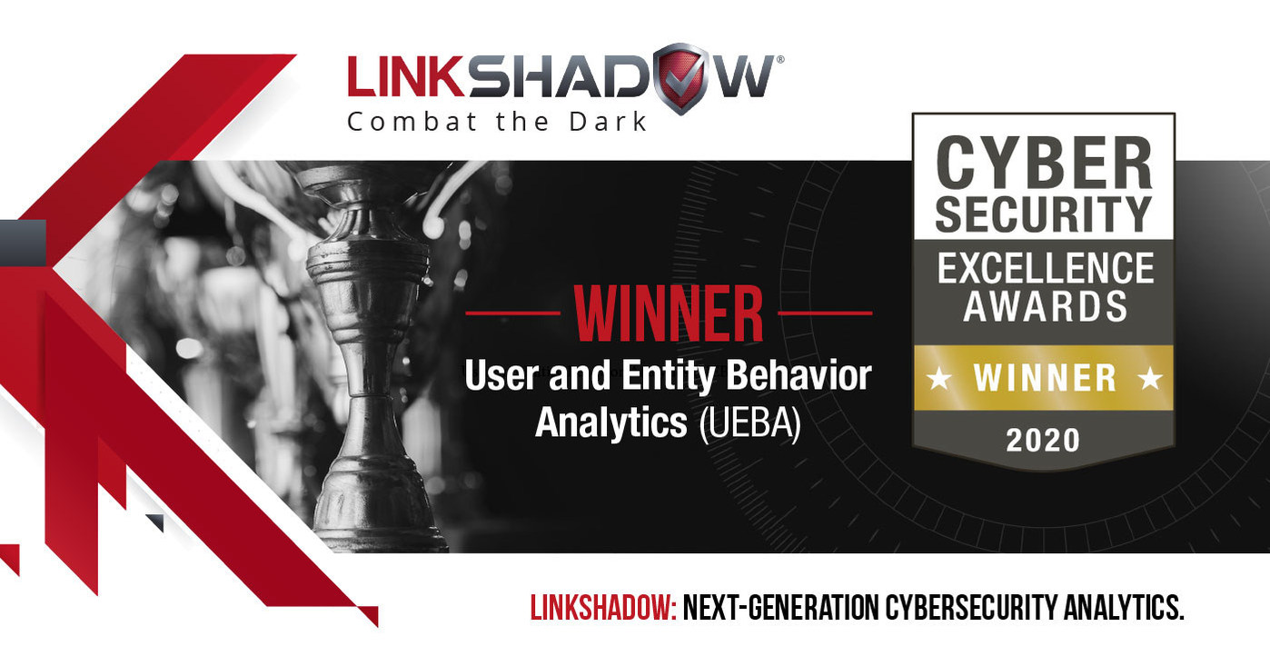 LinkShadow Gold Winner at the Cybersecurity Excellence Awards 2020