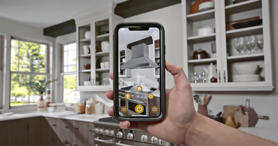 Zephyr, the company that continues to lead the specialty appliance category with innovative product design and technology, today introduces the first luxury appliance Augmented Reality (AR) App – Zephyr Kitchen Experience. Homeowners, designers, and builders alike can now self-discover Zephyr’s range hoods in 3-D through a cutting-edge, interactive, and easy-to-use AR experience.