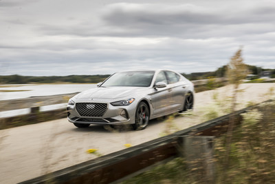 2020 Genesis G70 awarded a TOP SAFETY PICK+ rating by the IIHS.