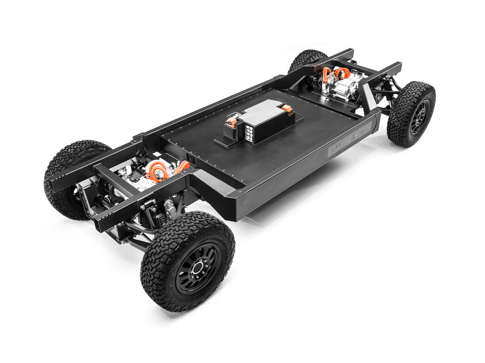 Bollinger Motors Unveils Patent-Pending E-Chassis. World’s Only Class 3 Electric Platform Offers Commercial Applications