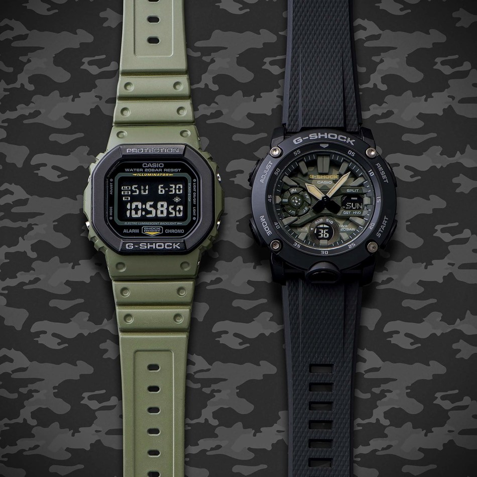 Casio G Shock Debuts Street Utility Military Series With Updated