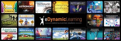 eDynamic Learning offers more than 150 online CTE and elective courses for grades 6-12.