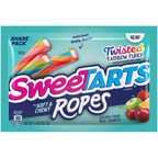 SweeTARTS® Adds to Its Most Popular Product Line with the Launch of SweeTARTS Twisted Rainbow Punch Soft &amp; Chewy Ropes and SweeTARTS Twisted Mixed Berry Ropes Bites