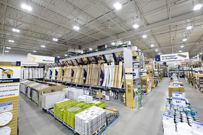 Lowe's Canada announces the adoption of a target to reduce its greenhouse gas (GHG) emissions to 40% below its 2016 levels by 2030. (CNW Group/Lowe's Canada)