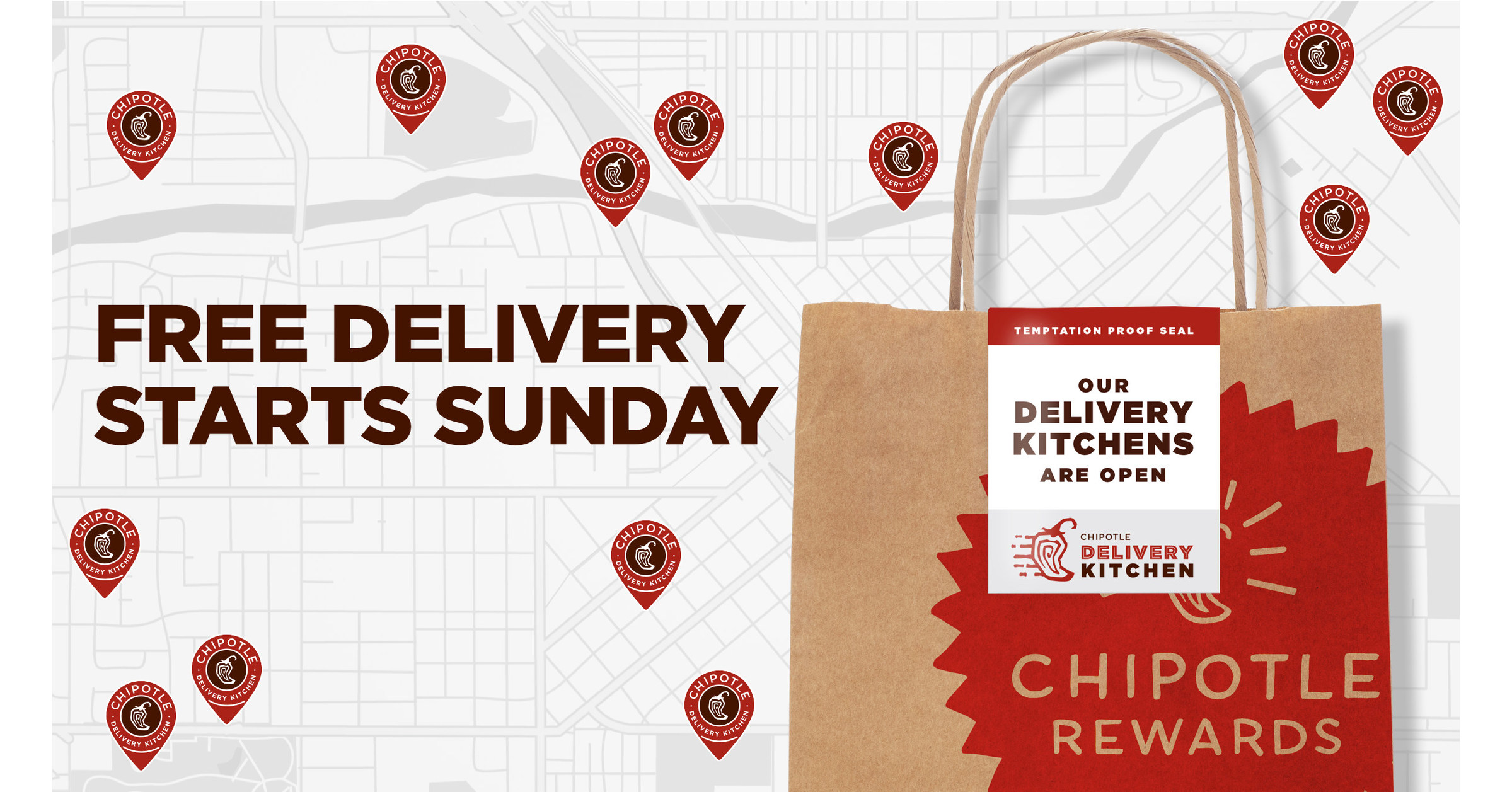 Chipotle Offers Free Delivery Through March