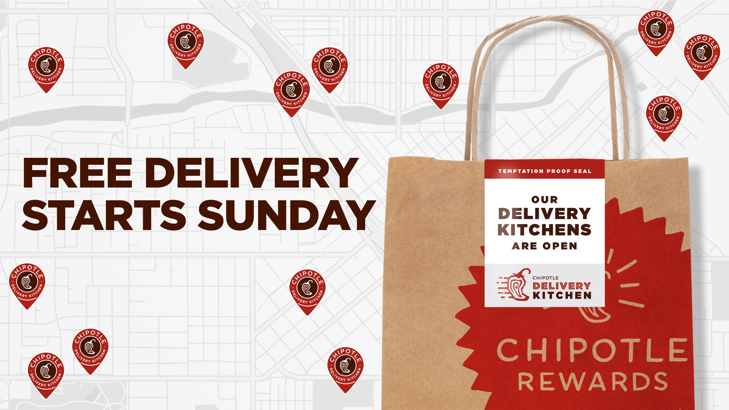 Chipotle Offers Free Delivery Through March Mar 12, 2020