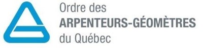 Logo : L'Ordre des arpenteurs-gomtres du Qubec (Groupe CNW/Ordre des arpenteurs-gomtres du Qubec)