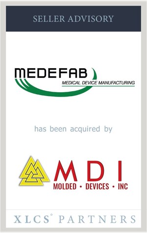 XLCS Partners advises MEDEFAB in sale to Molded Devices, Inc.