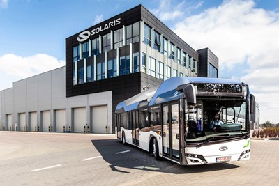 Solaris ‘Urbino 12 hydrogen’ Fuel Cell Electric Bus (CNW Group/Ballard Power Systems Inc.)