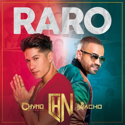 Portada de "Raro", de Nacho y Chyno Miranda (PRNewsFoto/Universal Music Latin Entertain)