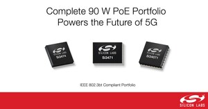 Silicon Labs Powers the Future of 5G Small Cells with Complete Power over Ethernet Portfolio