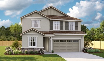 Exterior of the Pearl floor plan at Olivine at Terramor