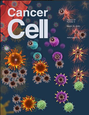 EnGeneIC’s immunotherapy method of action as displayed on the cover of the March 16, 2020 issue of Cancer Cell.