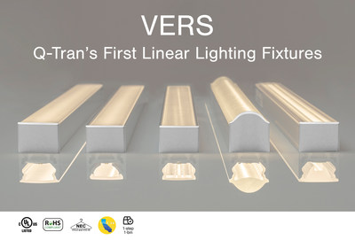 Introducing VERS - Q-Tran's first family of linear lighting fixtures.