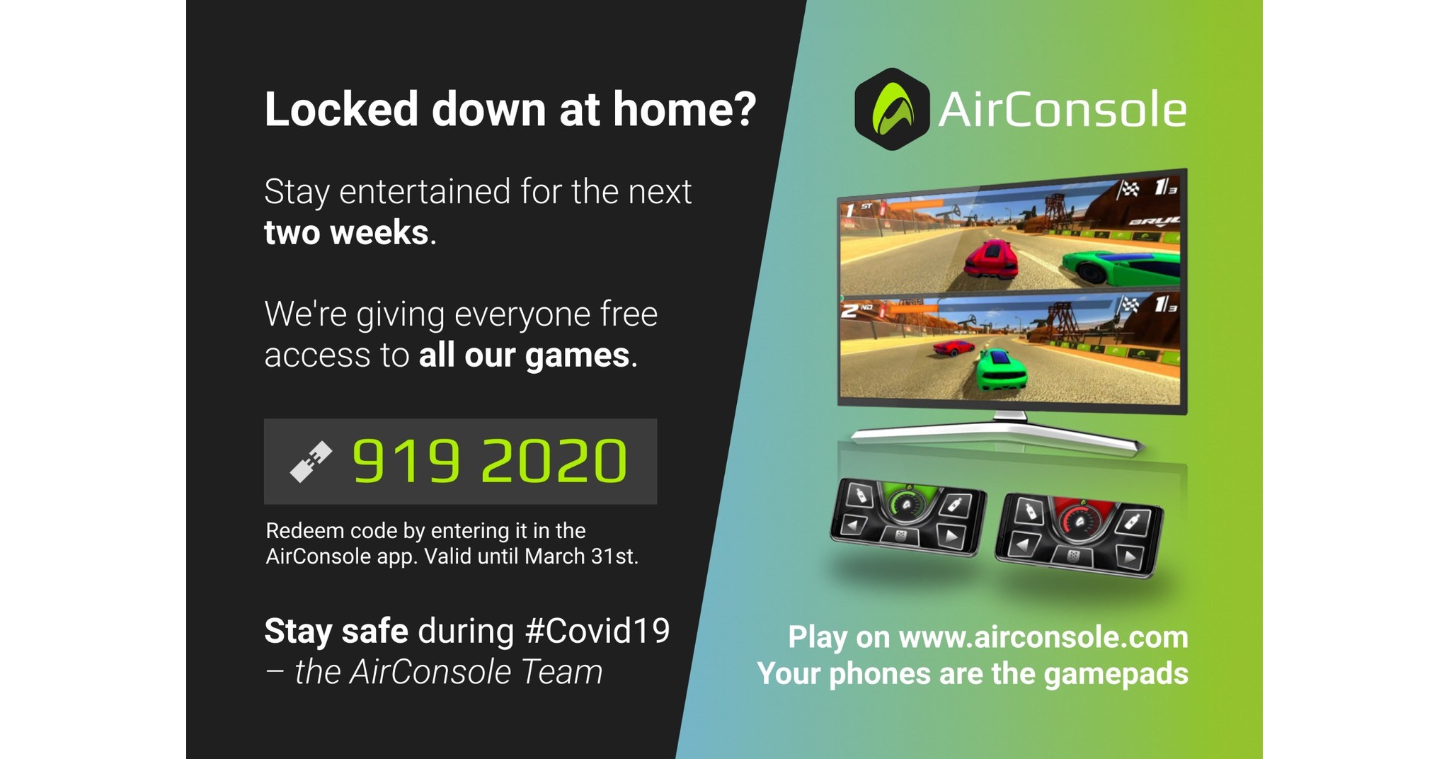 Airconsole Is Giving Everyone Free Access To All Of Their Video