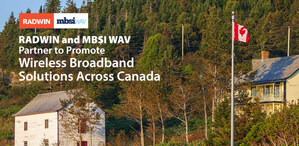 RADWIN and MBSI WAV Partner to Promote Wireless Broadband Solutions Across Canada