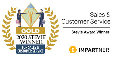 Impartner PRM for Microsoft Dynamics 365 wins Global Gold Stevie Award - the solution's second global award already this year.