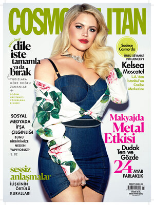 Kelsea Moscatel is Cosmopolitan Turkey's March Cover Star