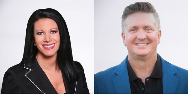 Michelle Saab, VP Marketing Communications and Curt Richtermeyer, EVP Sales