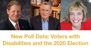 New Poll Data About Voters With Disabilities and the 2020 Election to Be Released During Online News Conference at Noon ET, March 19