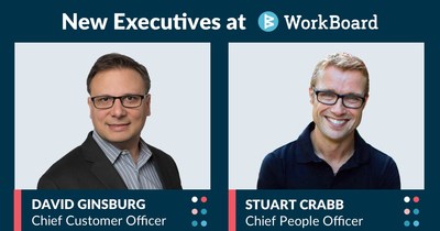 David Ginsburg and Stuart Crabb are now part of WorkBoard's executive leadership team.
