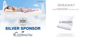 LANGRIA Donates Hundreds of Pillows to Help Advance Sleep Health for World Sleep Day 2020