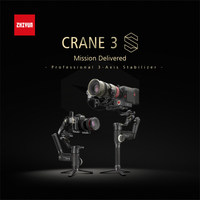 ZHIYUN Announces CRANE 3S, a gimbal with unprecedented power and modular design