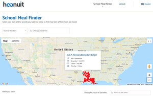 Hoonuit Makes Online Meal Finder Available to All Education Agencies