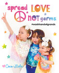 Coco + Lala's "Spread Love Not Germs" #WashHands4Grands Clean Hands Movement