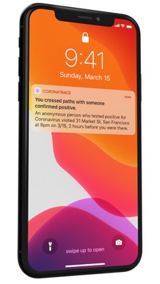 CoronaTrace Notification