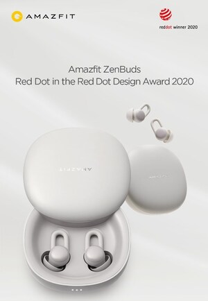 Накануне Всемирного дня сна наушники Amazfit ZenBuds удостоились премии Red Dot Design Award 2020