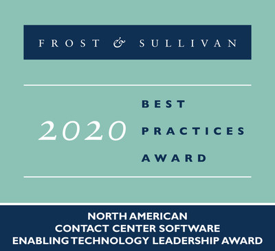 Cicero Recognized with Enabling Technology Leadership Award by Frost & Sullivan for its Product Line Strength and Customer Impact