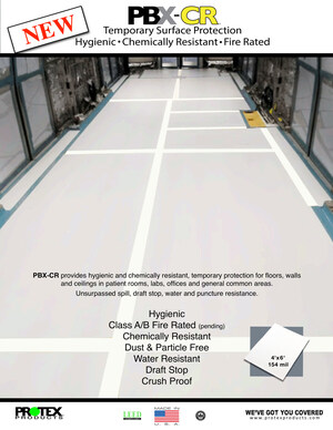 PROTEX® Launches PBX-CR™ for Temporary Medical Facility Use