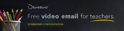 In response to COVID-19, BombBomb is offering video email for every teacher, administrator, professor, counselor, or educator for no cost.