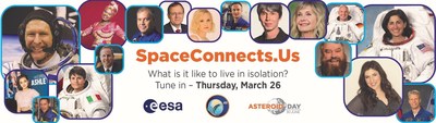 #SPACECONNECTSUS - LIVING IN ISOLATION HERE ON EARTH AND AMONG THE STARS
