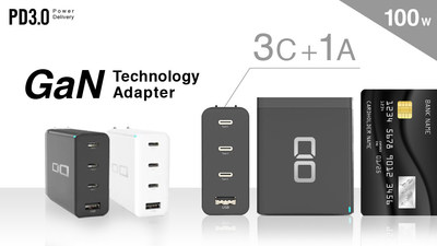 3C+1A World's Smallest & Lightest 100W GaN Charger "The CIO 3C1A"