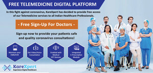 KareXpert Announces Free Telemedicine Digital Platform for Doctors to Fight Against Coronavirus