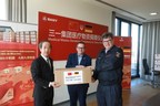 SANY dona 130.000 mascarillas médicas a países luchando contra el COVID-19, entrega primer lote a Alemania