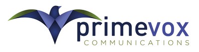 PrimeVOX Logo - Frisco, TX, USA (PRNewsfoto/PrimeVOX Communications)