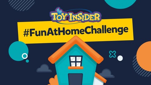 The Toy Insider announced the #FunAtHomeChallenge to encourage people to share the toys and games keeping them entertained during the Coronavirus outbreak