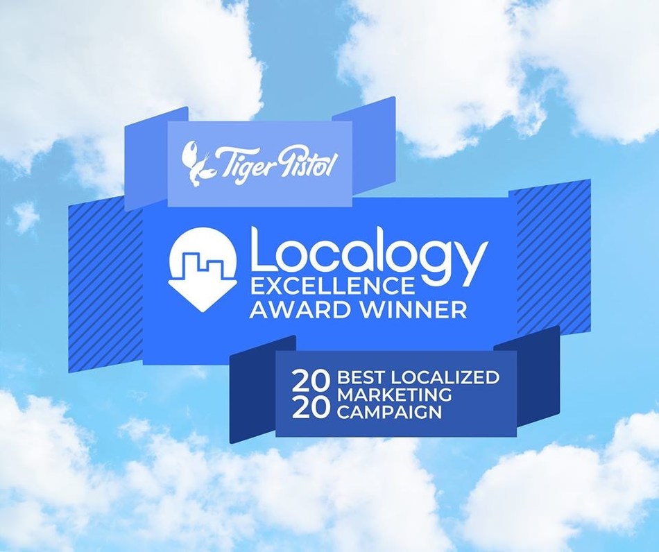 Tiger Pistol wins the prestigious Localogy Excellence Award for “Best Localized Marketing Campaign" for its technology that creates critical connections between Realogy real estate agents and homebuyers.