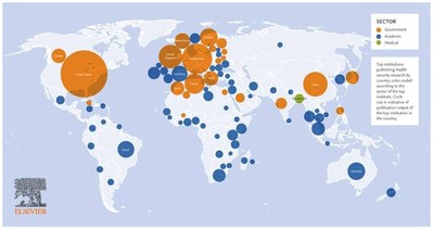 Elsevier infographic: global research trends in infectious diseases