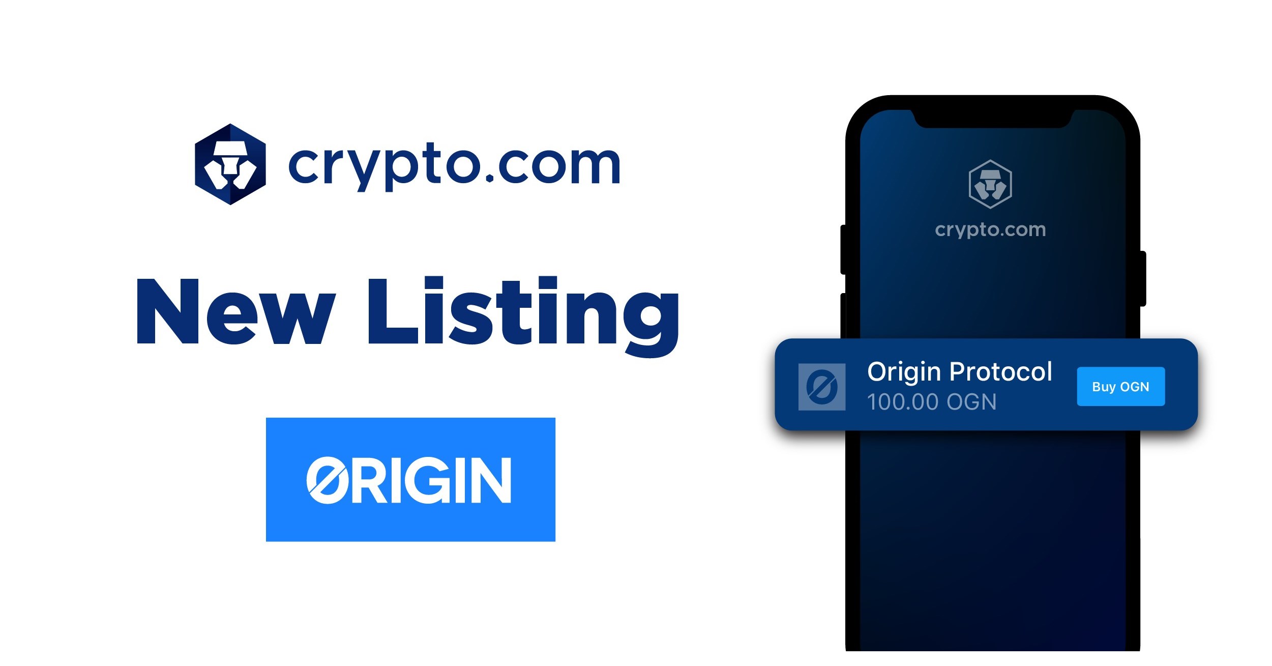 Crypto.com Lists Origin Protocol (OGN)