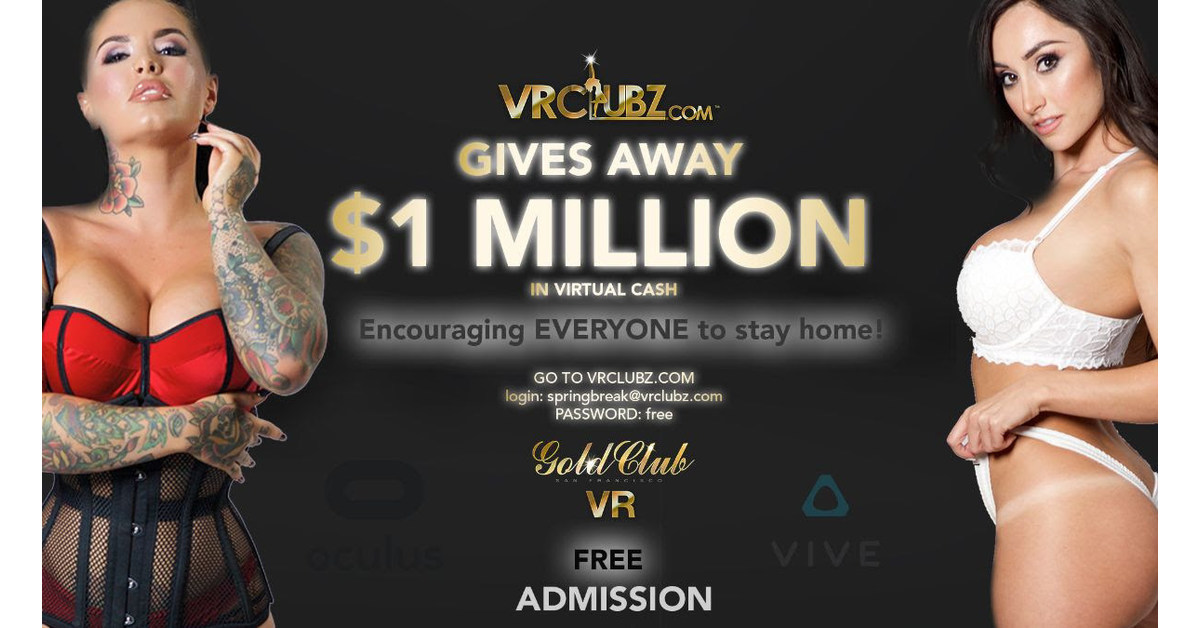 Gold Club San Francisco VR and VRClubz Wants YOU to Stay Home