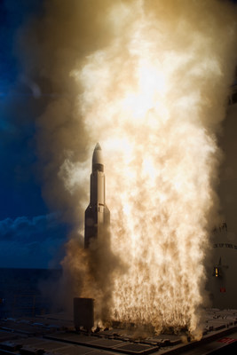 Raytheon and Aerojet Rocketdyne provide propulsion systems for Raytheon’s Standard Missile family.